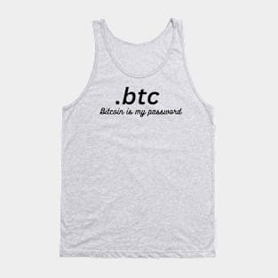 Bitcoin fan Tank Top